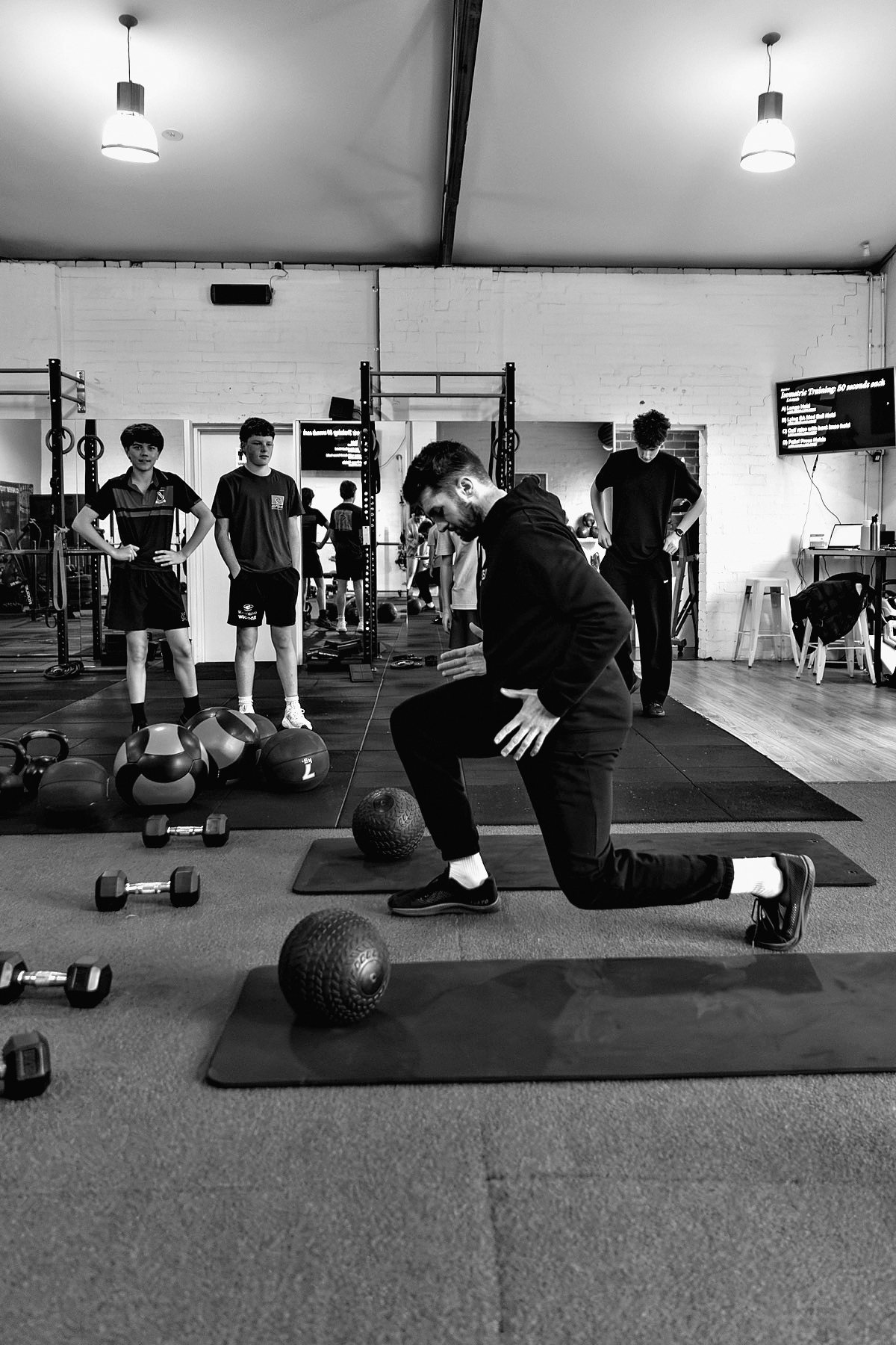 Ben Plowman coaching